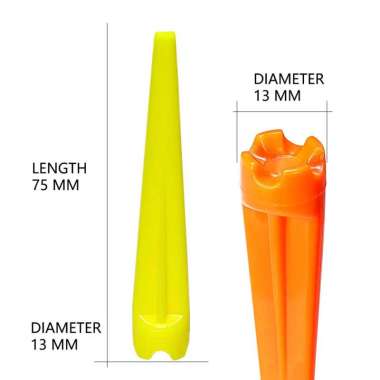 Golf Tee Super Stable Flat Tooth Structure Design Unik 75mm