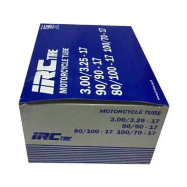 IRC Ban Dalam Motor [Ukuran 300-325-17/ 90-90-17/ 80-100-17/ 100-70-17/ Velg Ring 17]
