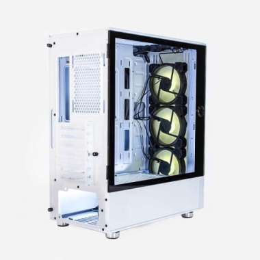 PC Case Gaming Paradox Yukiona White Tempered Glass