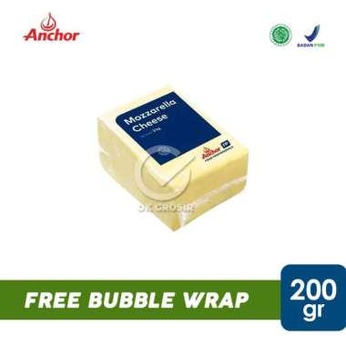 Anchor mozzarella cheese repack 200gr - Anchor Anchor - Icegel