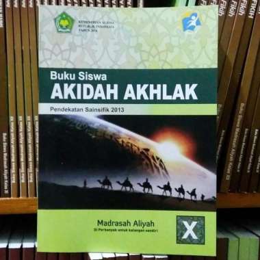 Buku Akidah Akhlak SMA/MA Kelas X Kemenag