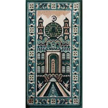 Karpet Sajadah Mesjid 570 x 105 cm BCF MEDEENA PANJANG 10 ORANG Hijau