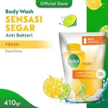 DETTOL Bodywash Fresh Pouch 410ml