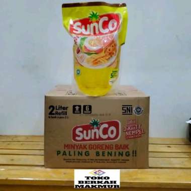 Minyak Goreng Sunco 2 Liter 1 Dus