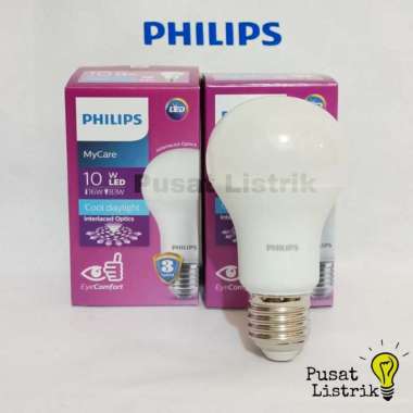 Lampu LED 10W Philips Putih Lampu Bohlam 10Watt Bulb