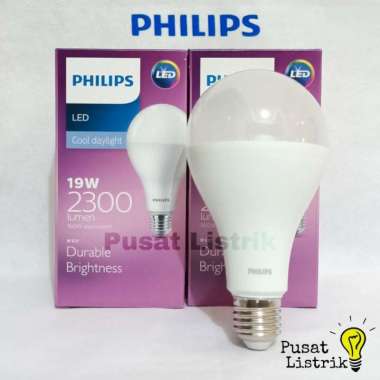Lampu LED 19W Philips Putih Lampu Bohlam 19Watt Bulb
