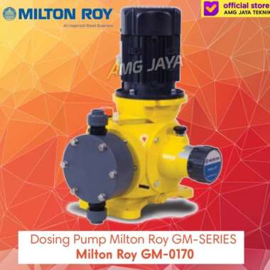 Pompa Dosing Pump LMI Milton Roy GM 170 Pompa Cairan Kimia 170Lph 7Bar