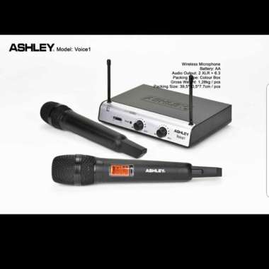 Mic Wireless ashley Voice 1 ( ORIGINAL ) champage