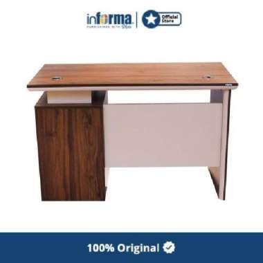 Informa - Monthana Meja Kantor - Cokelat