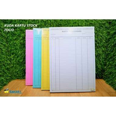 KUDA KARTU STOCK FOLIO WARNA-WARNI