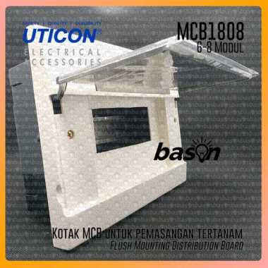 UTICON MCB Box MCB1808 8-Group MCB Panel