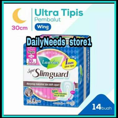 Laurier Super Slimguard Night 30 Cm 14S Pembalut