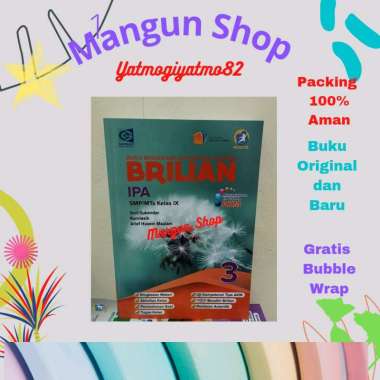 Buku Brilian IPA AKM Kelas IX.9 SMP Kurikulum 2013 Edisi Revisi
