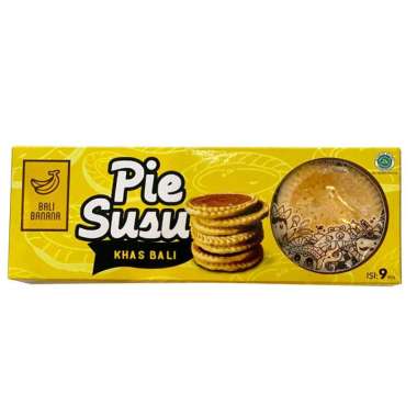 Pie Susu 21 Bali new packaging (Bali Banana) Pie Susu Original 9pcs