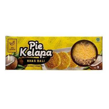 Pie Susu 21 Bali new packaging (Bali Banana) Pie Kelapa 9pcs