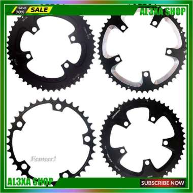 Chainring Sepeda Balap Bahan Aluminum Alloy Ringan 130Bcd