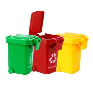 bruder trash cans
