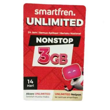 Smartfren DATA Unlimited Nonstop 3GB