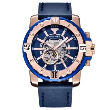 BALMER Jam Tangan Pria Analog B-7990MA - With Genuine Leather Strap BRG5