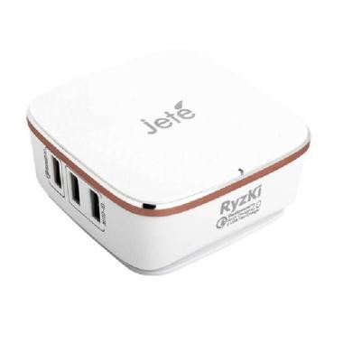 Jete USB Charger Ryzki 7A Putih