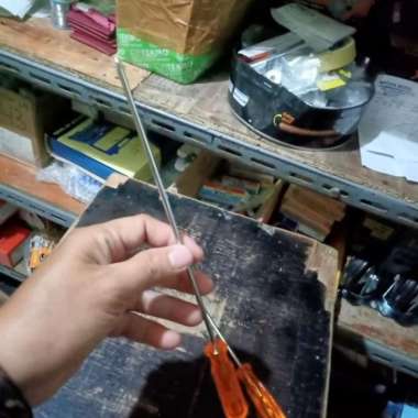 obeng plus + 4mm x panjang 200mm