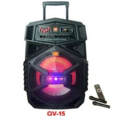 SPEAKER PORTABLE JDL QV-15 QV15 BLUETOOTH