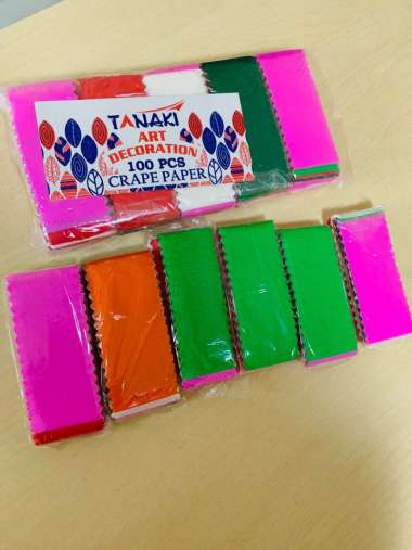 Kertas Krep / Kertas Tissue / Kertas Dekorasi isi 10 lembar