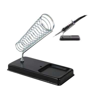 Alas Dudukan Solder Stainless Mount Stand Holder Bracket Tempat Meletakkan Menaruh Pegangan Solder