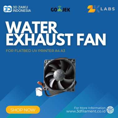 ZKLabs Water Exhaust Fan for Flatbed UV Printer A4 A3
