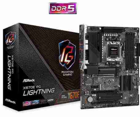 Motherboard ASRock X670E PG Lightning - AMD AM5 DDR5