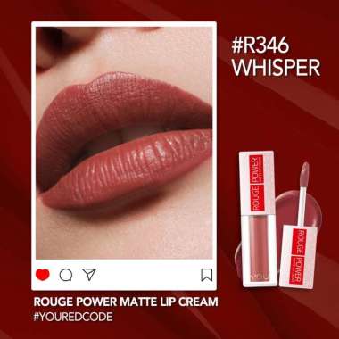 YOU Rouge Power Matte Lip Cream Lipstik R346