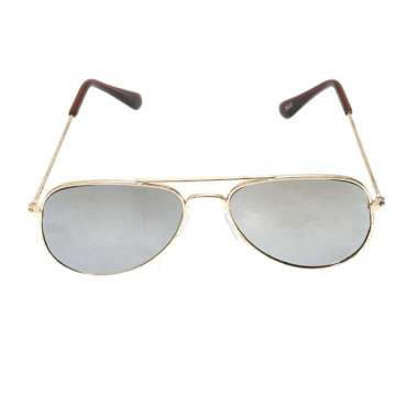 Hamlin Ulrico Kacamata Anak Unisex Sunglasses Kids Aviator Mirror Lens Material Alloy ORIGINAL - Sil