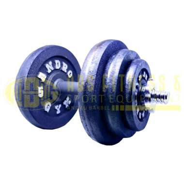 Paket Barbel/Dumbel 20kg Stick Rubber