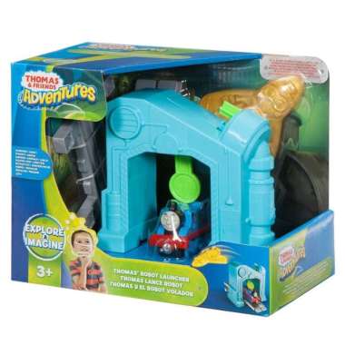 Fisher Price Thomas & Friends Adventures Thomas Robot Launcher Set Diecast
