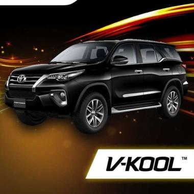 Kaca Film V-Kool X05 KKP Tengah, KKM, Bagasi Toyota Fortuner