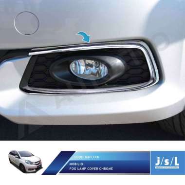 JSL Fog Lamp Cover Ring Garnis Fog Lamp Mobilio CHROME