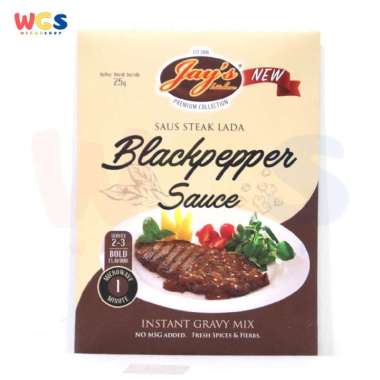 Jays Black Pepper Sauce Saus Steak Lada [25 g]