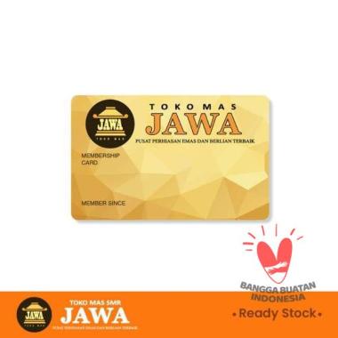 Member Card Toko Mas Jawa