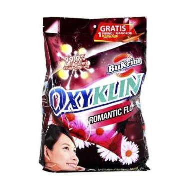 Bukrim Oxyklin Detergen Bubuk [800 g] Romantic Floral