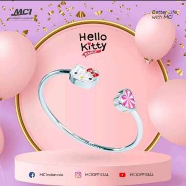 Hello Kitty Gelang Kesehatan Mci/Mci/Mgi/Mci Store/Murah/Hk/Mci Hk/