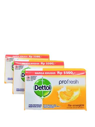 Promo Harga Dettol Bar Soap Fresh 105 gr - Blibli