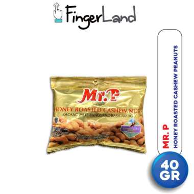 MR.P Honey Cashew Nuts 40 Gr Kacang Mete Rasa Madu