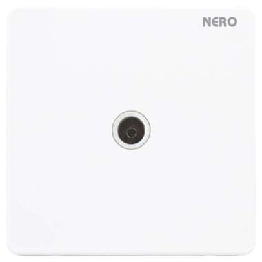 Colokan Kabel Antena TV Nero X2TV-W 1 Gang TV Outlet