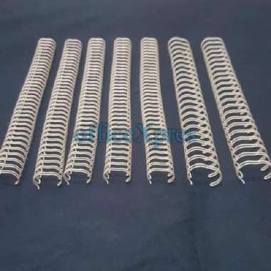 Hombo F4 1 1/4 Spiral Kawat [26 Loops/ 1 Box=30 Pcs] Putih