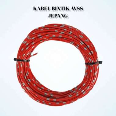 KABEL BINTIK SERABUT TEMBAGA 0.85MM KABEL BODY MOBIL MOTOR UNIVERSAL warna Ungu