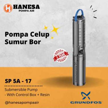 Grundfos SP 5A - 17 Pompa Celup Sumur Dalam