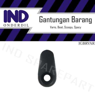 IND Onderdil Gantungan Barang Motor for Vario 110 Karbu Old/ Techno/ New FI/ LED] HItam