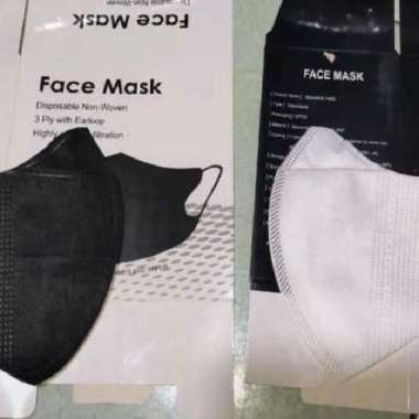masker duckbill alkindo Hitam