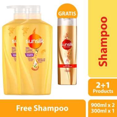 Promo Harga Sunsilk Super Shampoo Bye Bye Rambut Rontok 300 ml - Blibli