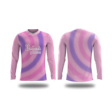 [PRE ORDER 14 HARI] PROJECT ONE Jersey Sepeda Custom Lengan Panjang Wanita - SJ014 (V-neck) XXXL MUL